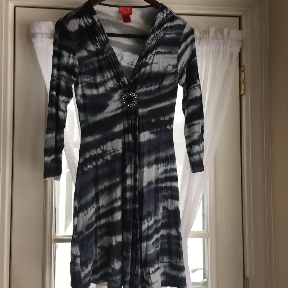 Black V CRISTINA dress from Stein Mart